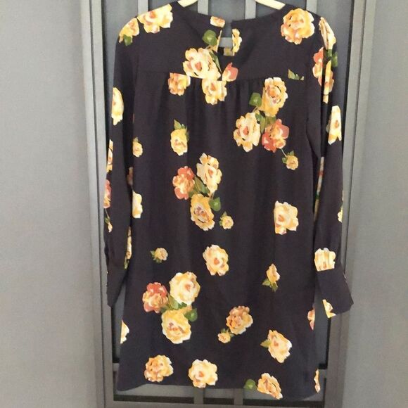 LOFT petites Long sleeve shift dress great for fall photo shoot size xsp - Picture 3 of 5